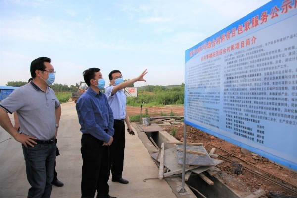 荆门市副市长胡小国调研J9集团磷石膏综合使用项目-新闻动态-J9集团